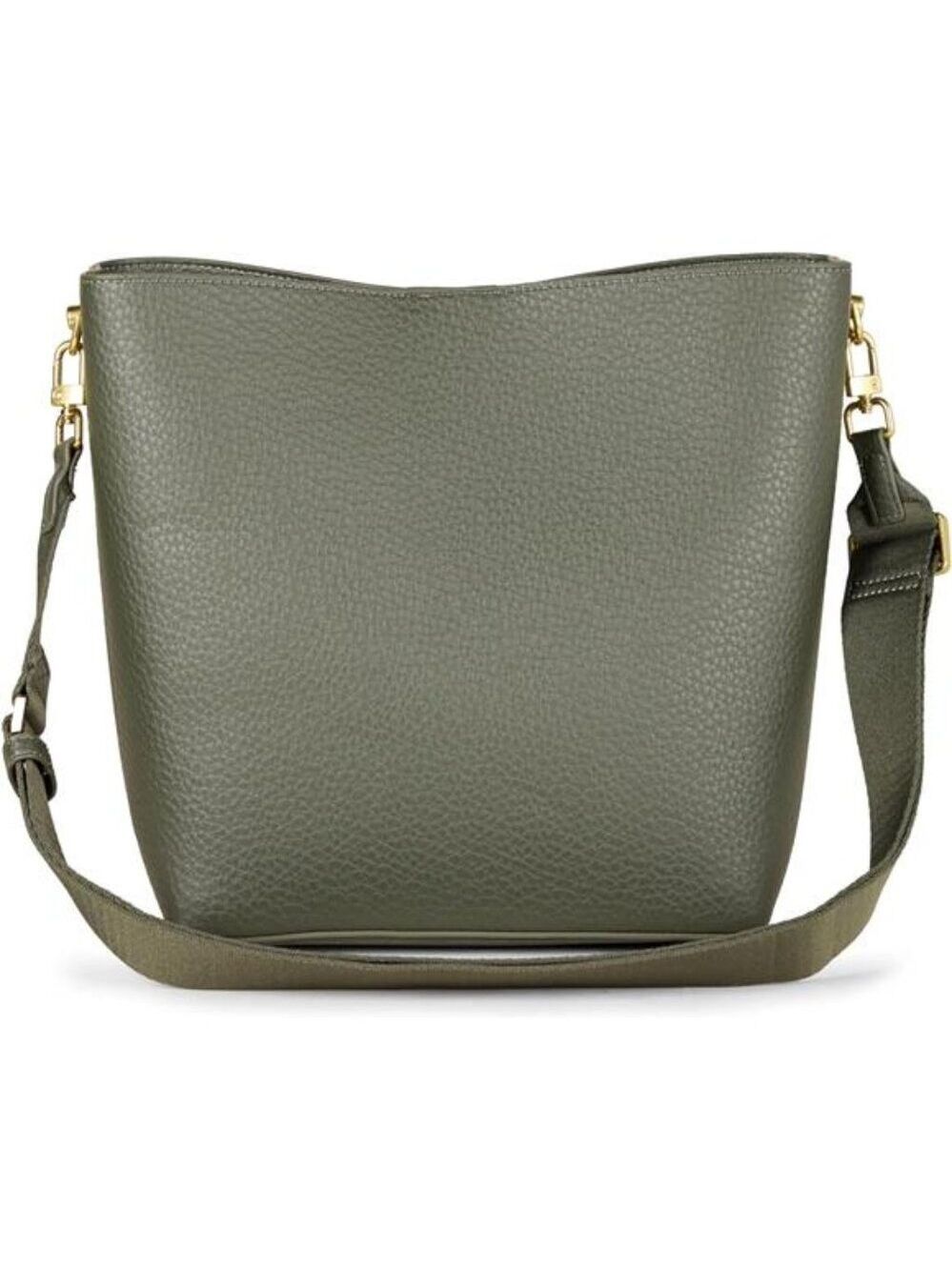 Womens Soft Bucket Bag Tote Faux Leather Crossbody Shoulder Minimalist Purse